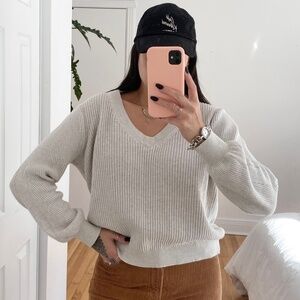 Frank &Oak V-Neck Ribbed Sweater